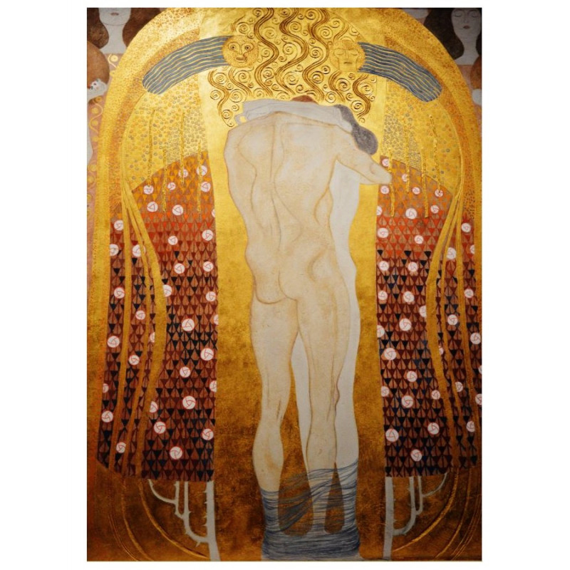 Πίνακας σε καμβά με Ζωγραφική Klimt Hug